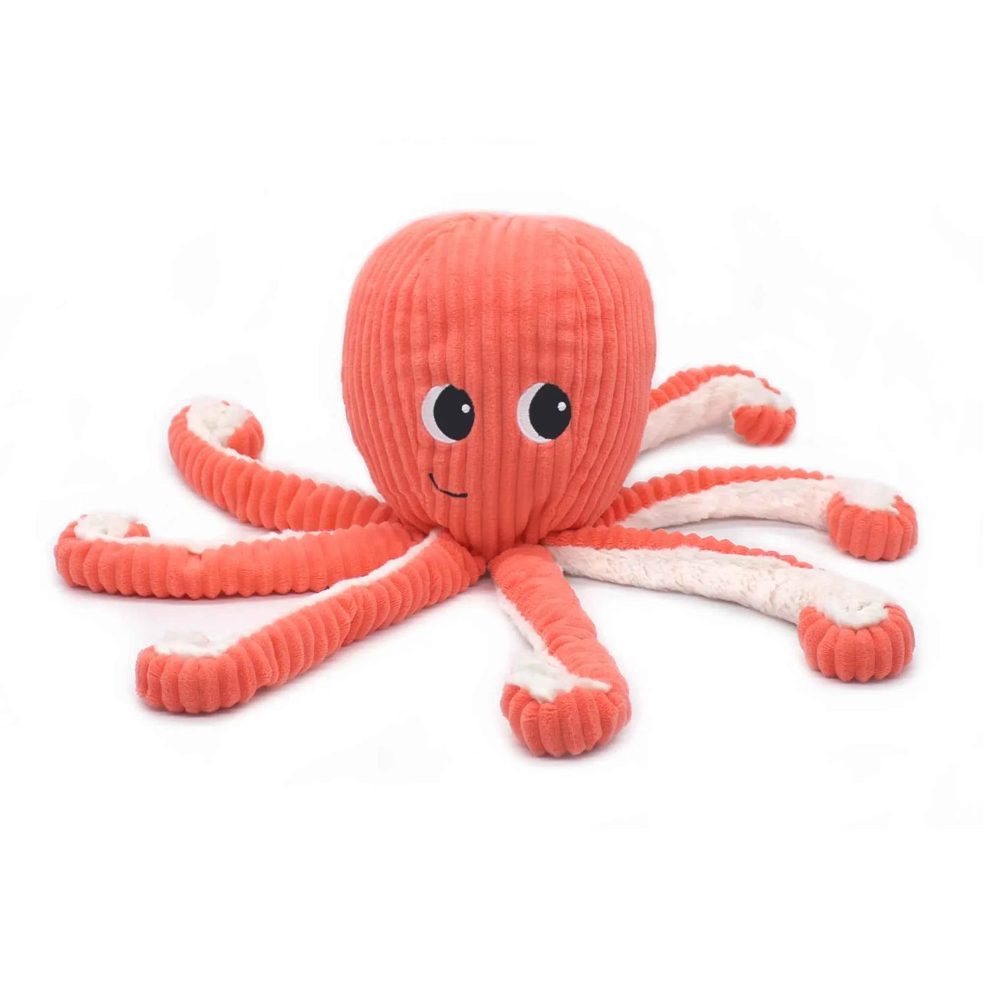 Les Déglingos | Les Ptipotos - Plush Cuddly Filou the Octopus Mom and Her Coral Baby