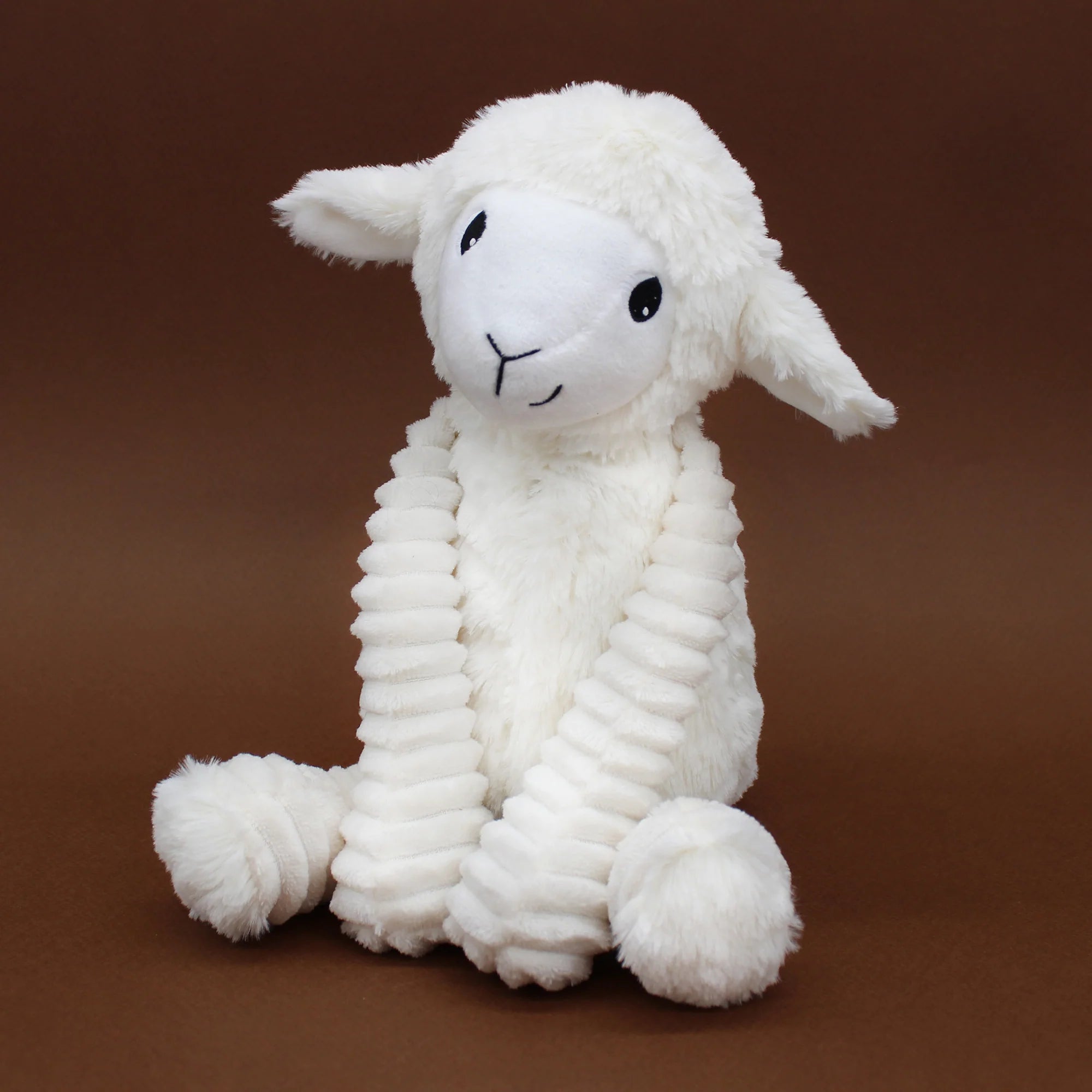 Les duéglingos | Les Ptipotos - Pluche Knuffel Olou Schaap Moeder En Haar Witte Baby