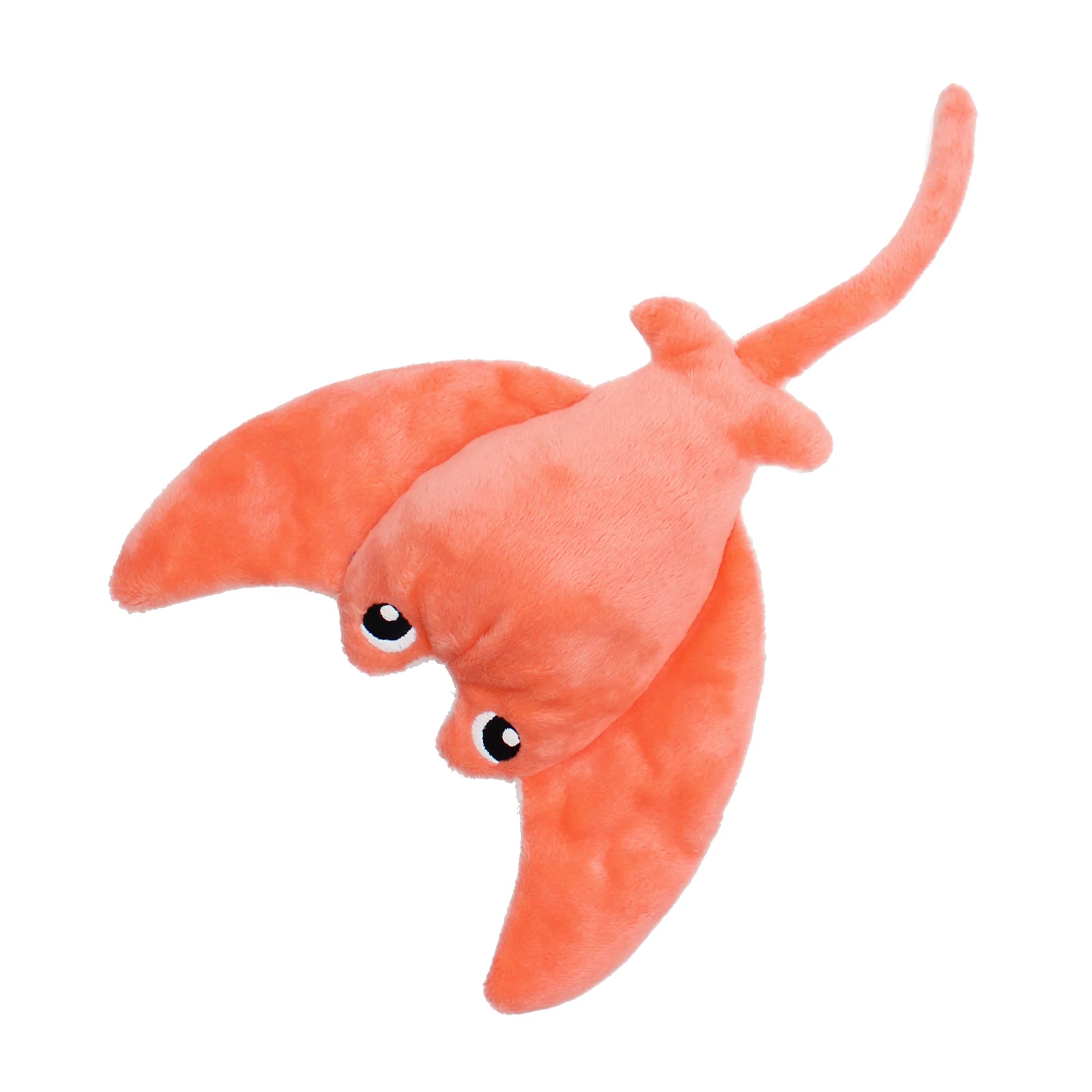 Les duéglingos | Les Ptipotos - Pluche Knuffel Mantalou De Mantarogmoeder En Haar Baby Koraal
