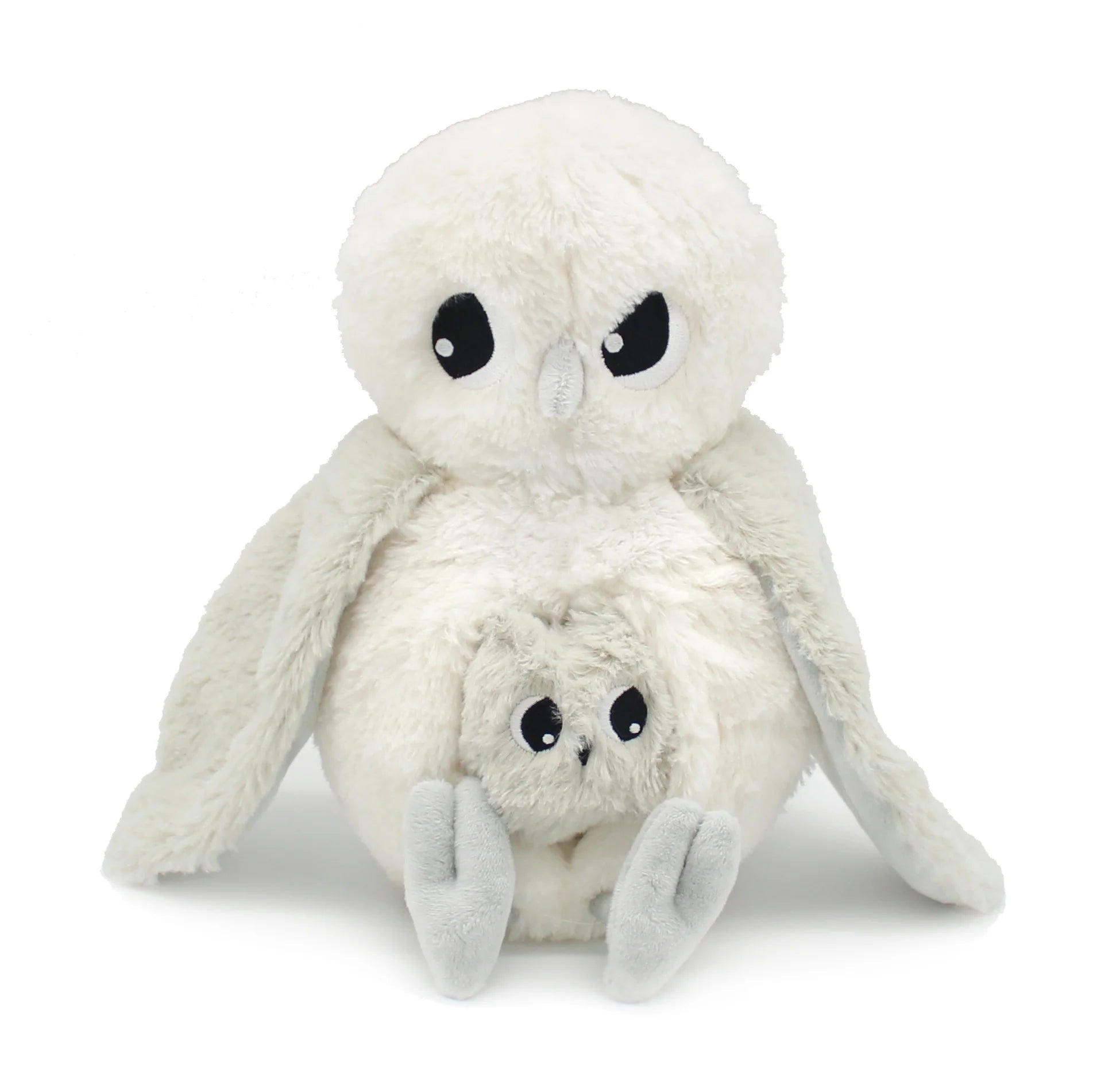 Les duéglingos | Les Ptipotos- Pluche Knuffel Bibou Blauwe Nijlpaard Mama En Haar Baby