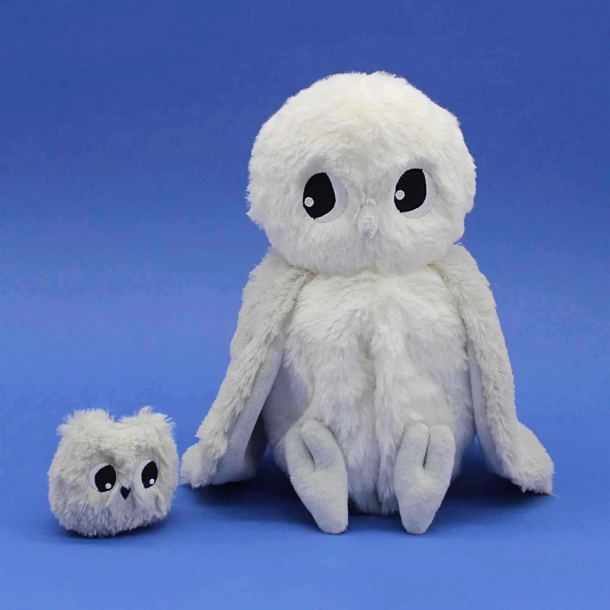 Les DÃ©glingos | Les Ptipotos - Pluche Knuffel Coucou Witte Pooluil Moeder En Haar Baby