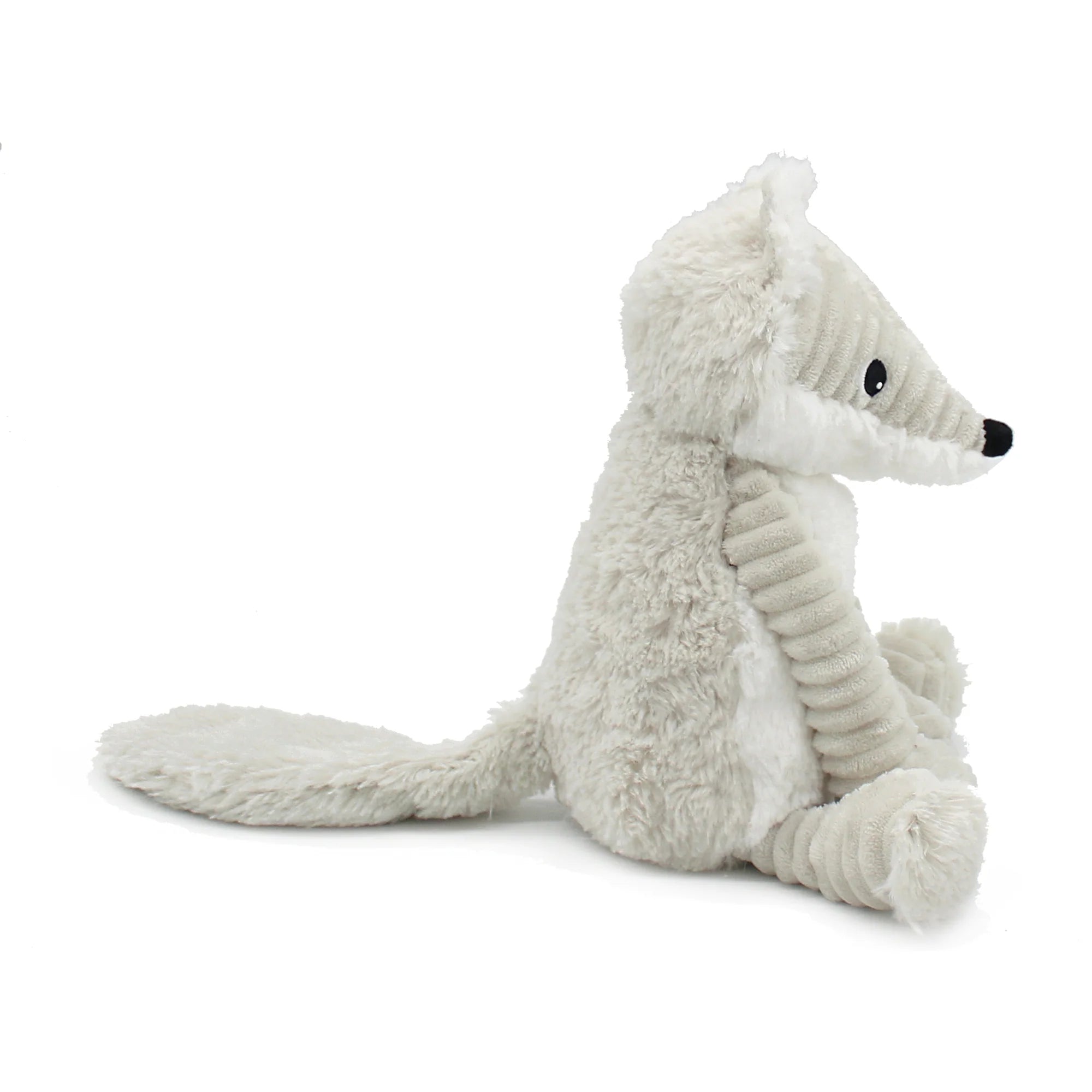 Les duéglingos | Les Ptipotos - Pluche Knuffel Frimou Grijze Poolvos Moeder En Haar Baby