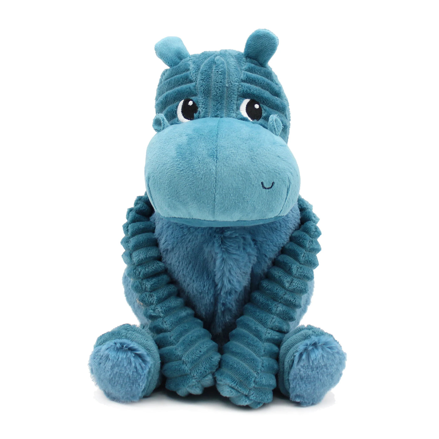 Les duéglingos | Les Ptipotos - Pluche Knuffel Bibou Blauwe Nijlpaard Mama En Haar Baby