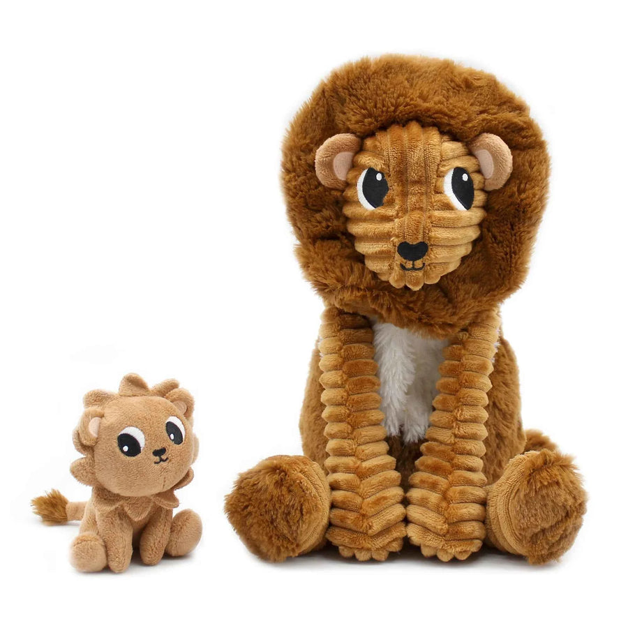 Les DÃ©glingos | Les Ptipotos - Pluche Knuffel Graou Bruine Suiker Papa En Zijn Baby