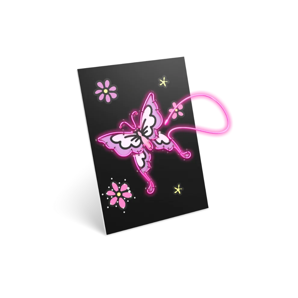 Kidywolf | Kidyneon Kit for Light-Up Wall Decor Fairy Tales
