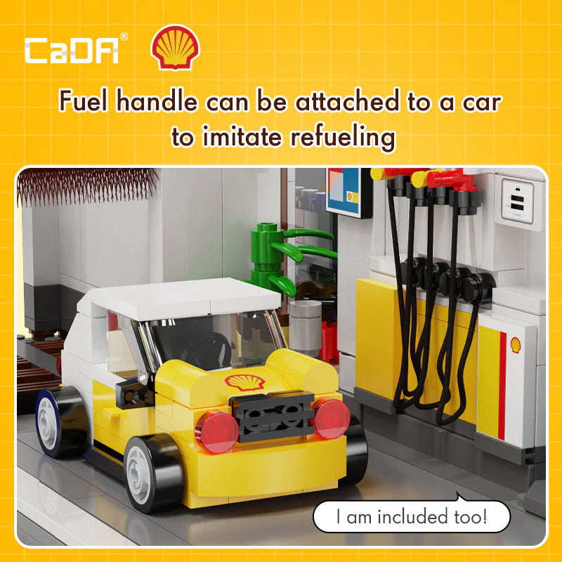 CaDA | Building Series - Shell Retail Station 1309 Stuks