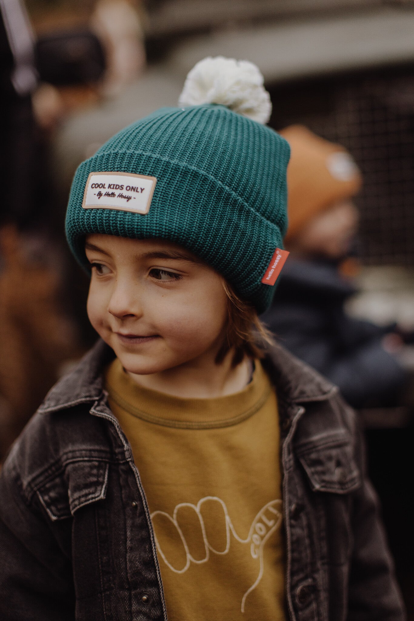 Hello Hossy Beanie  Block Duck Dad
