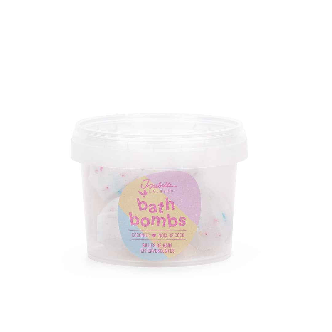 Isabelle Laurier | Rainbow Coconut White Bath Bombs