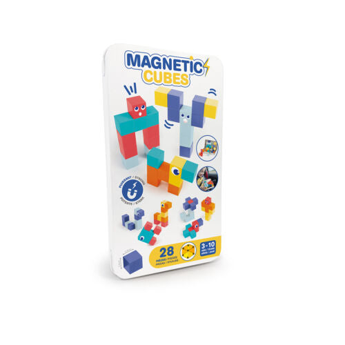 Ludi | Magnetische Blokken Kubus 28-delig