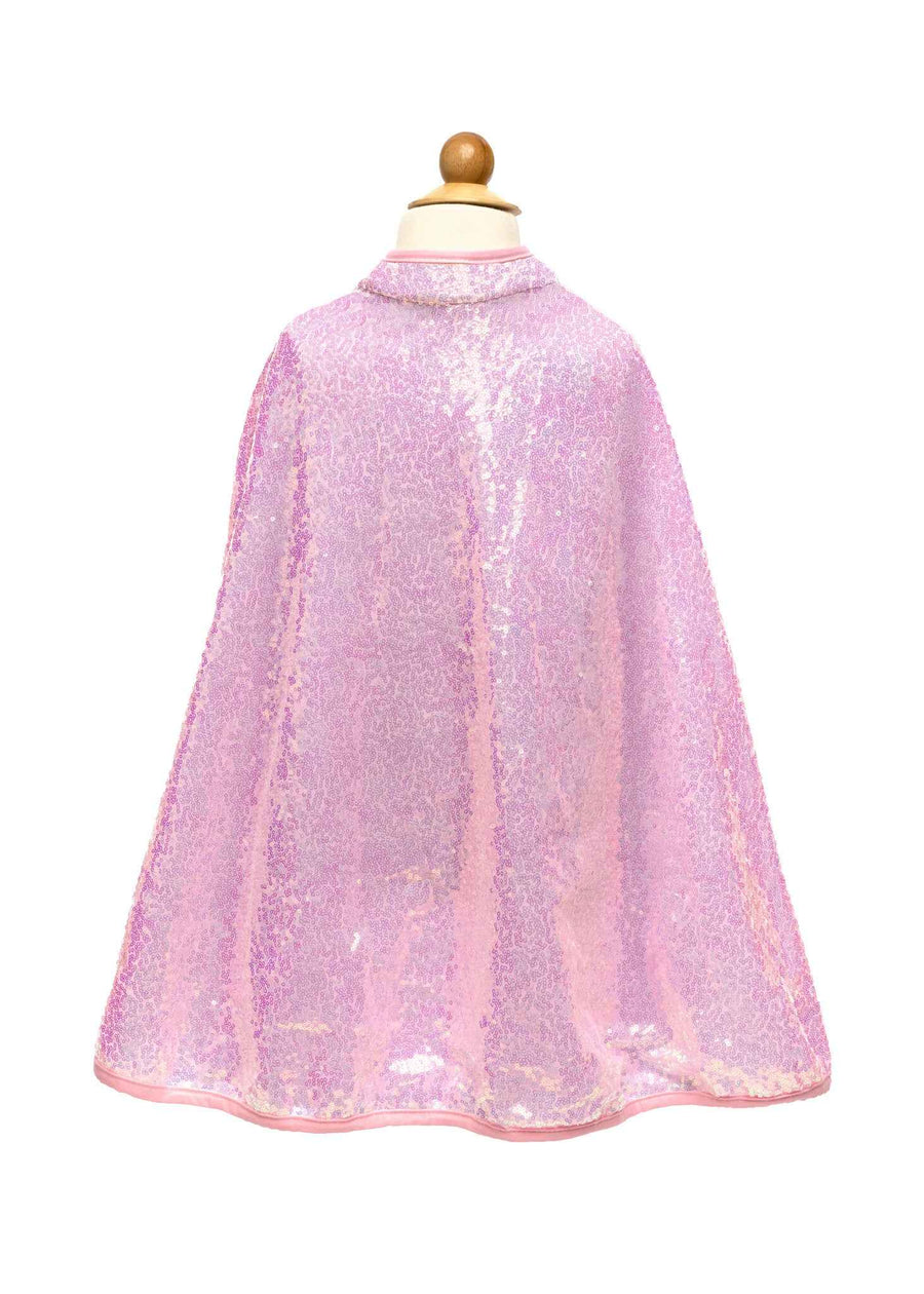 Great Pretenders | Cape met roze lovertjes, 116-122