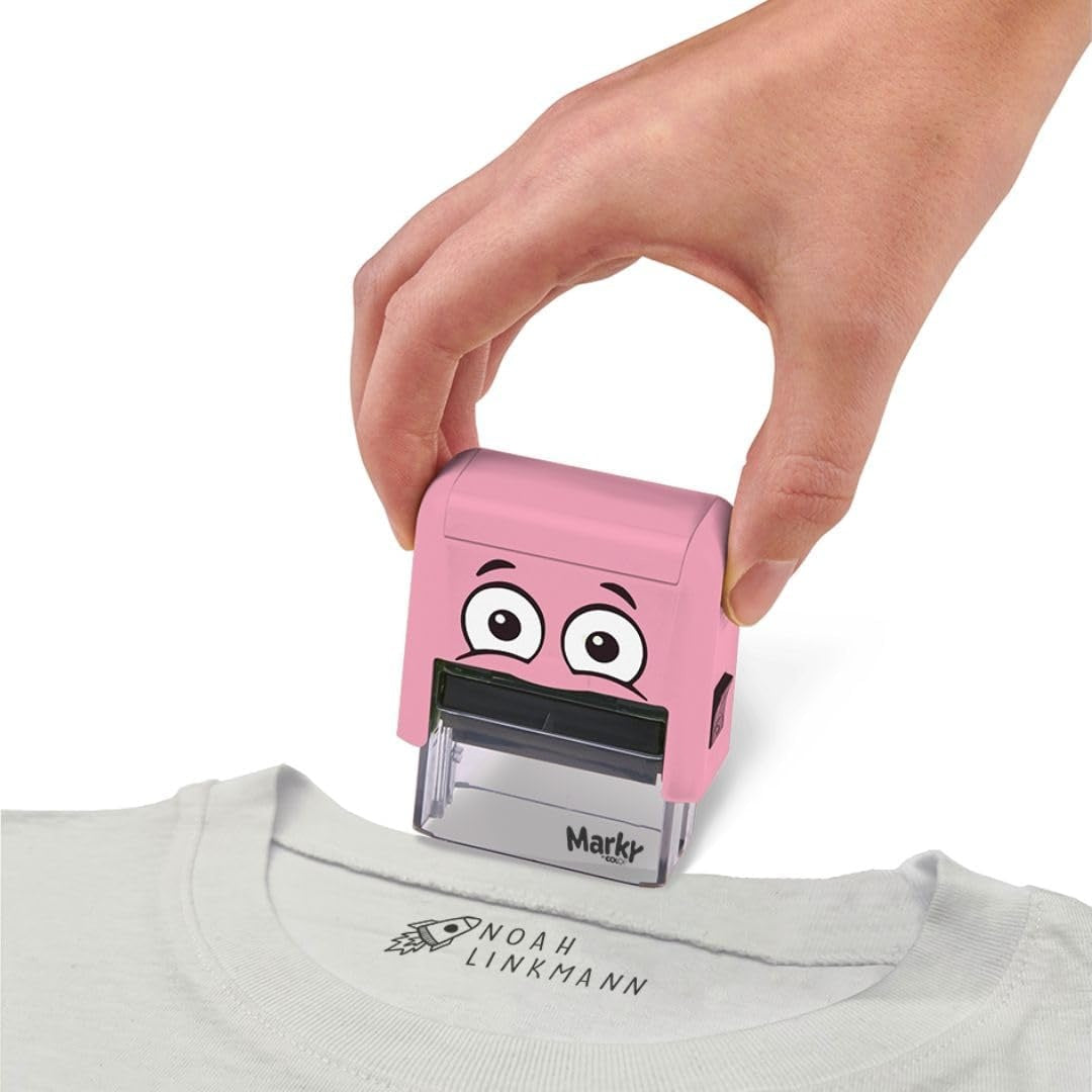 Marky DIY | Stempel Met Inkt | Roze - 3 Lijnen