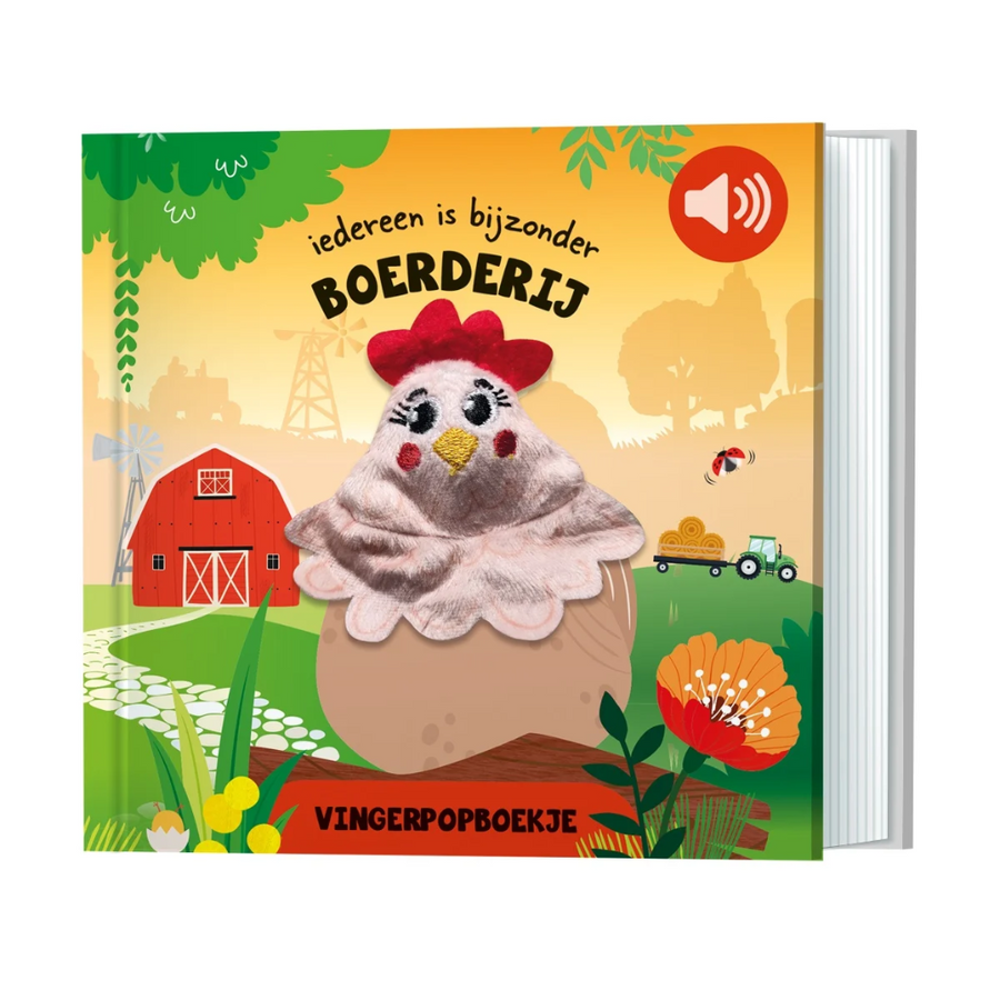 De Lantaarn | Vingerpopboekje Boerderij
