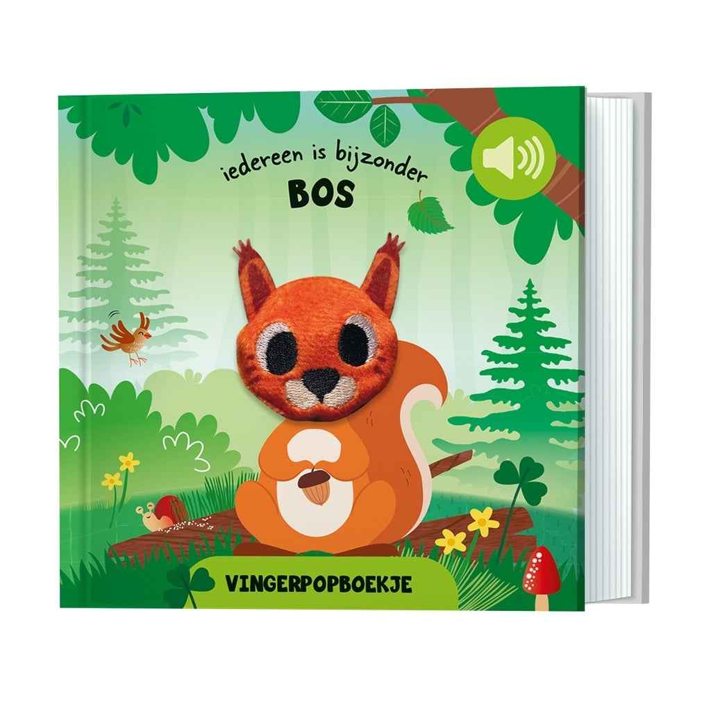 De Lantaarn | Vingerpopboekje Bos