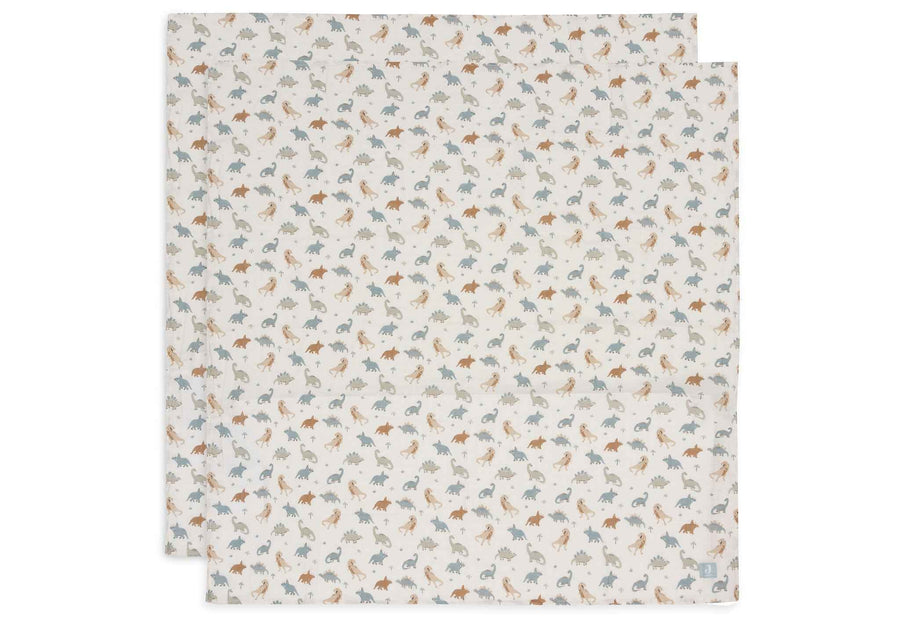 Jollein | Large Hydrophilic Cloth 115x115 Miffy Silhouettes Wild Rose (2-Pack)
