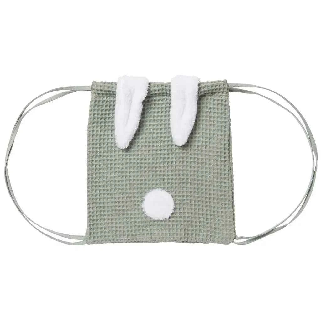 BB&Co | Rugzak Konijn Honingraat Groen 27x30cm