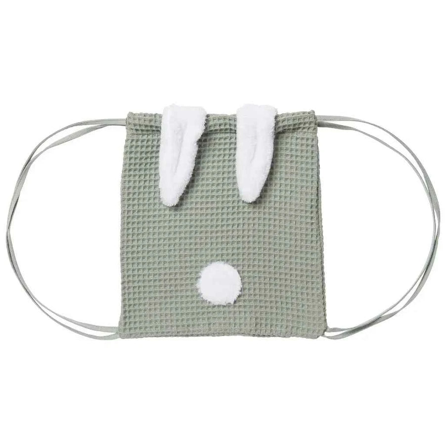 BB&Co | Rugzak Konijn Honingraat Groen 27x30cm