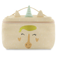 Trixie | Lunchtas Isothermisch Mrs. Unicorn Ecru/Geel 21x14x14cm