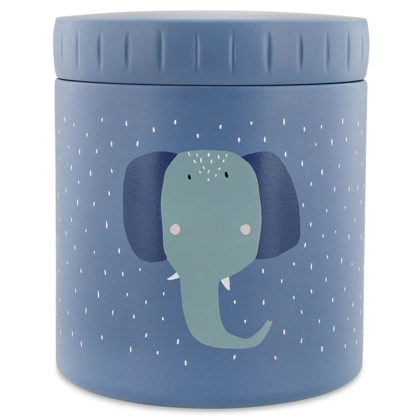 Trixie | Lunchpot Isothermisch Mrs. Elephant Blauw 500ml
