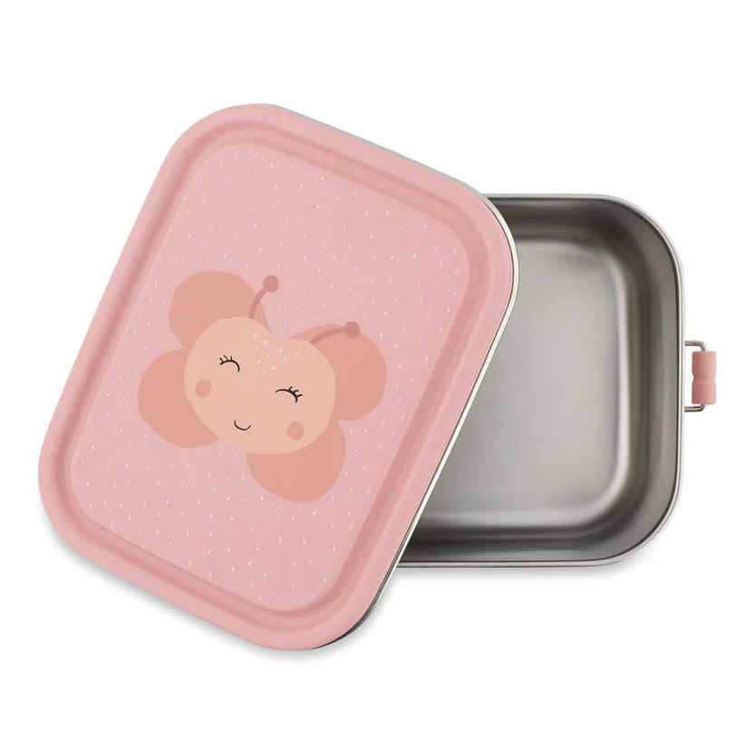 Trixie | Brooddoos Klein Mrs. Butterfly Roze 17x13x6cm