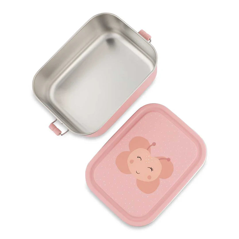 Trixie | Brooddoos Klein Mrs. Butterfly Roze 17x13x6cm