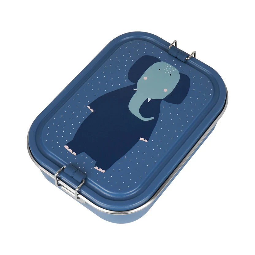 Trixie | Brooddoos Groot Mrs. Elephant Blauw 20x15x6cm
