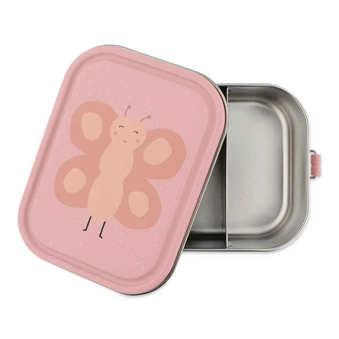 Trixie | Brooddoos Groot Mrs. Butterfly Roze 20x15x6cm