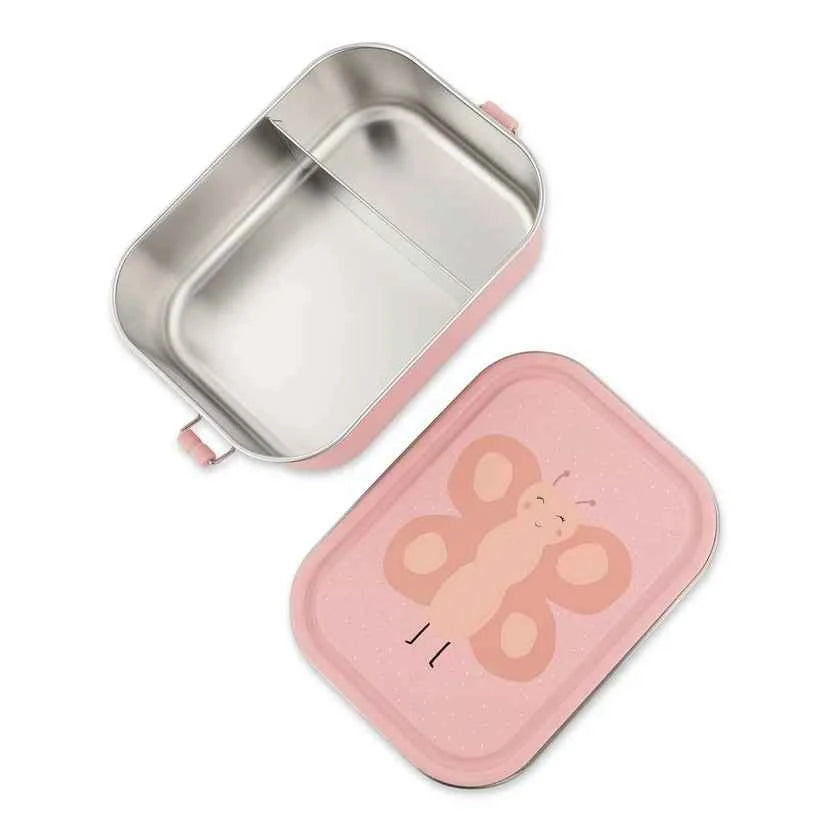 Trixie | Brooddoos Groot Mrs. Butterfly Roze 20x15x6cm