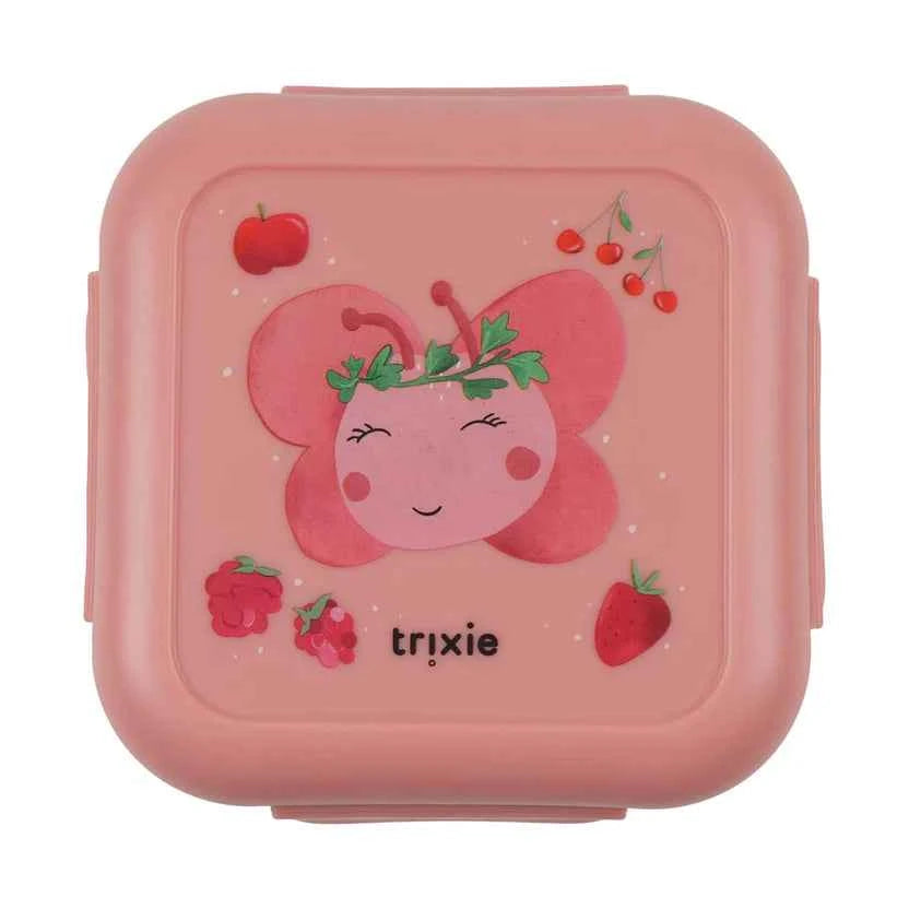 Trixie | Snackbox Fruit Fairy Mrs. Butterfly 13x13x7cm