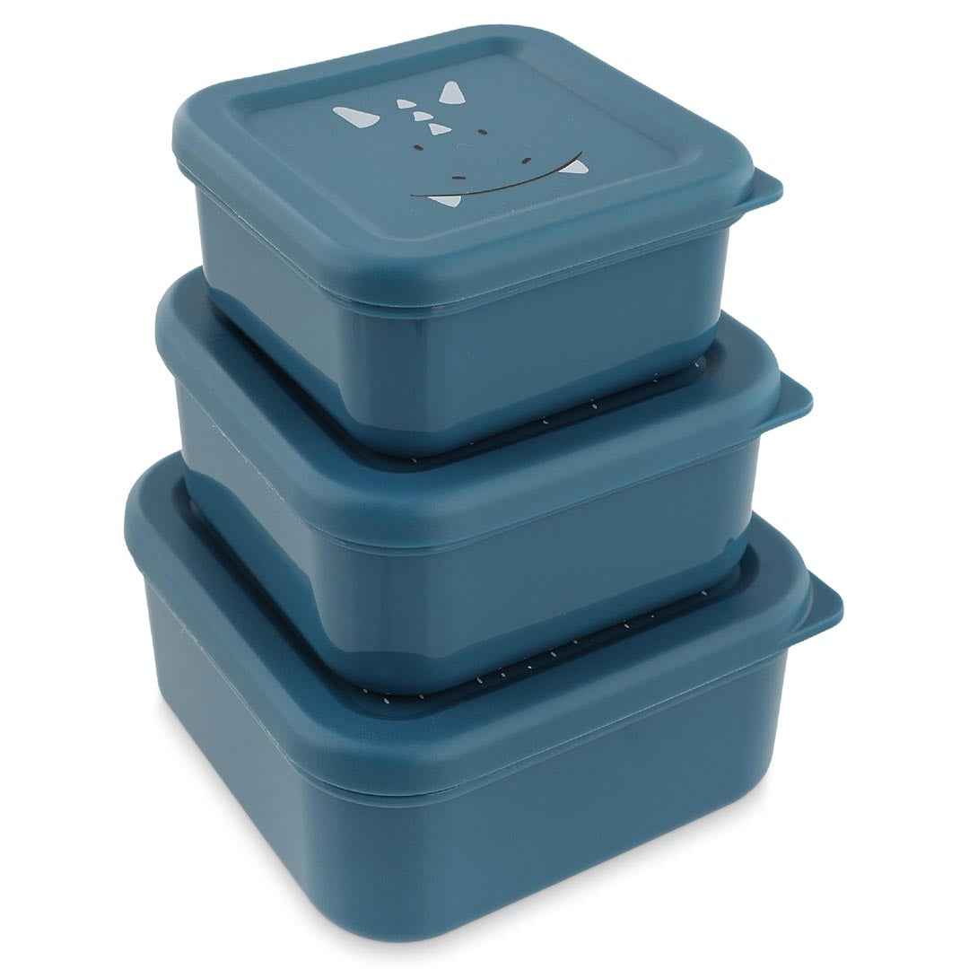 Trixie | Snack Box Set - 3-piece - Mr. Triceratops