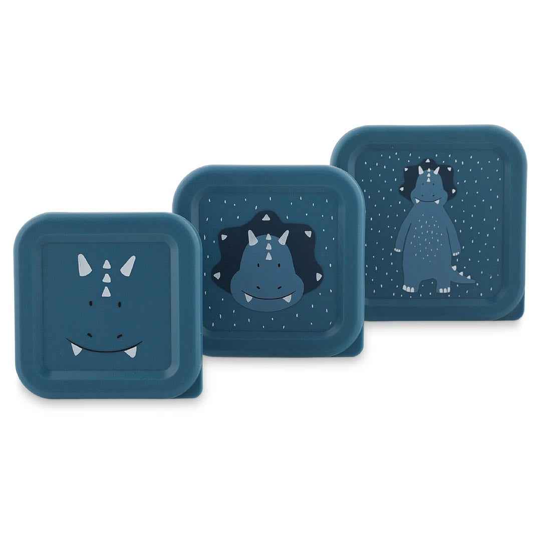 Trixie | Snack Box Set - 3-piece - Mr. Triceratops