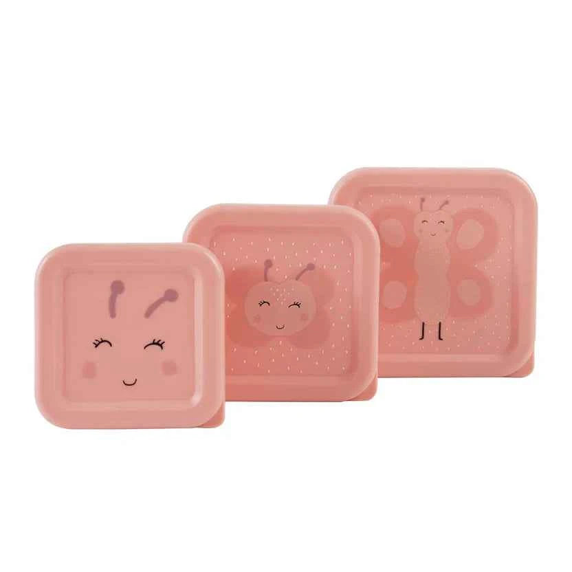 Trixie | Bewaarpotje Snackbox Mrs. Butterfly 3-delig