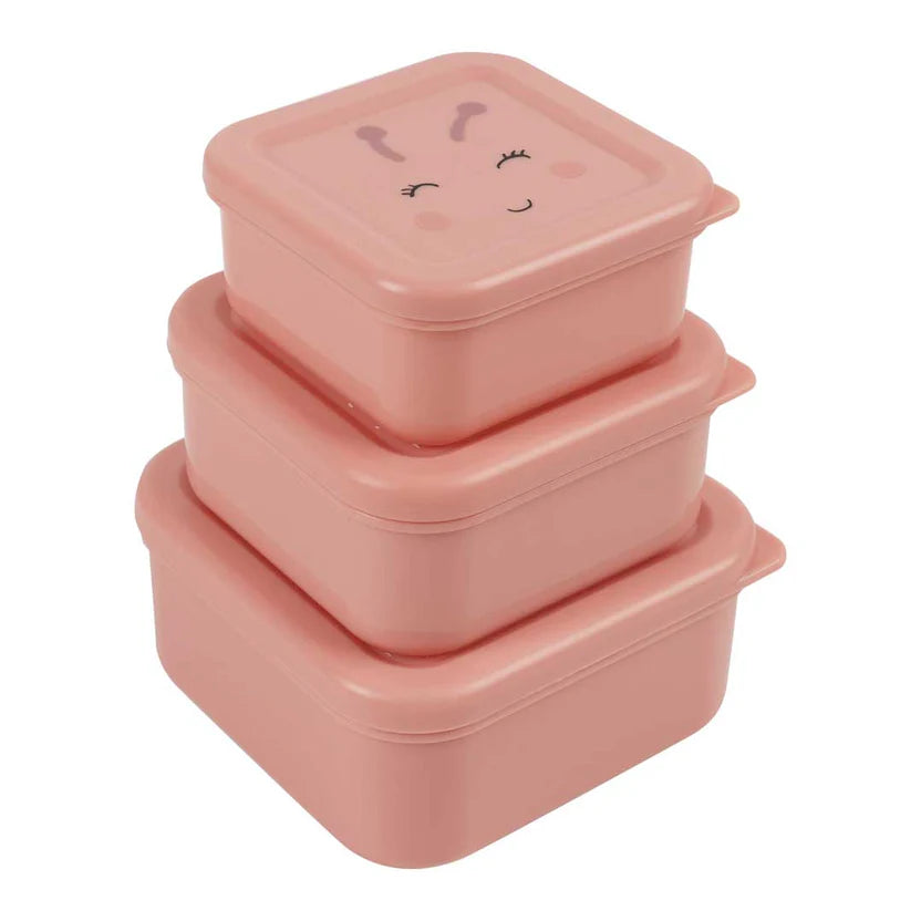 Trixie | Bewaarpotje Snackbox Mrs. Butterfly 3-delig