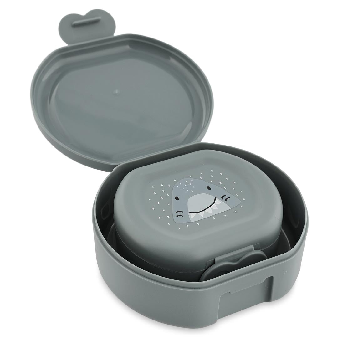 Trixie | Snackbox Met Clip - 2 Stuks - Mr. Shark