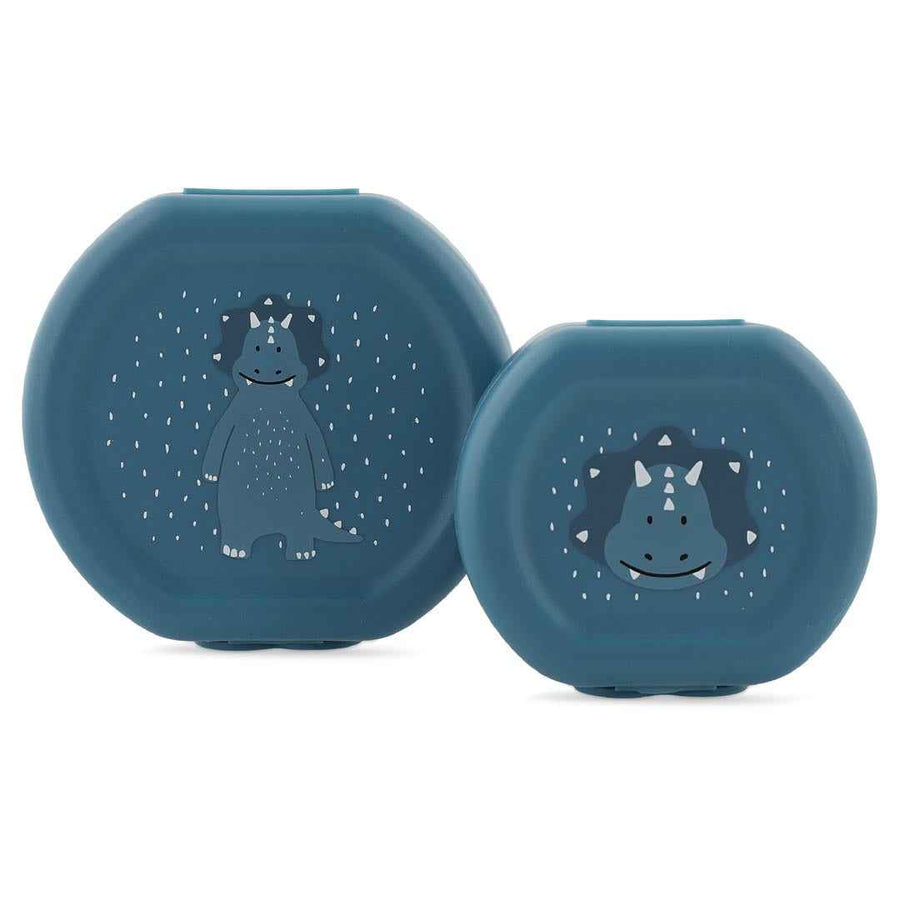 Trixie | Snackbox Met Clip - 2 Stuks - Mr. Triceratops
