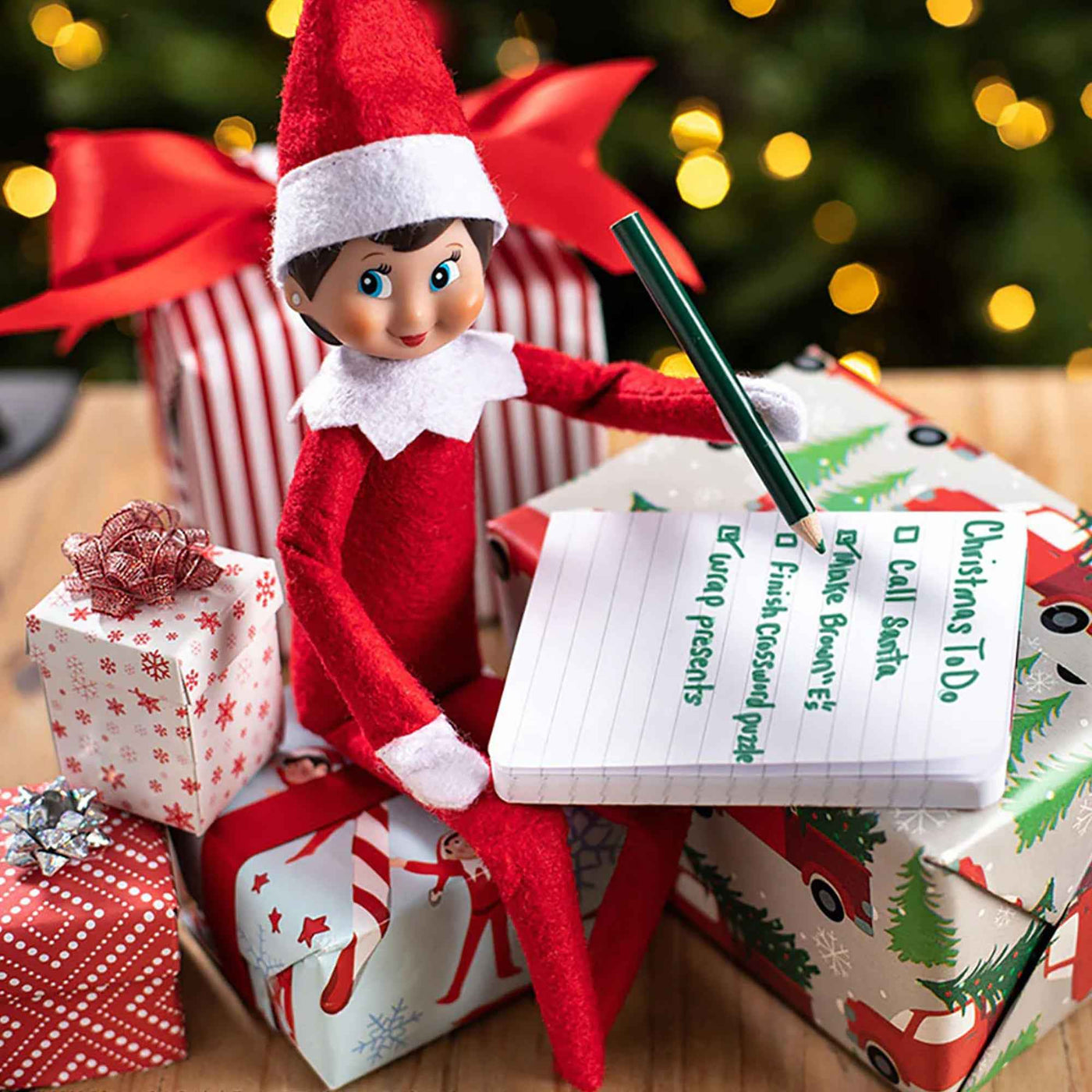 The Elf On The Shelf | French-Language Girl Gift Set