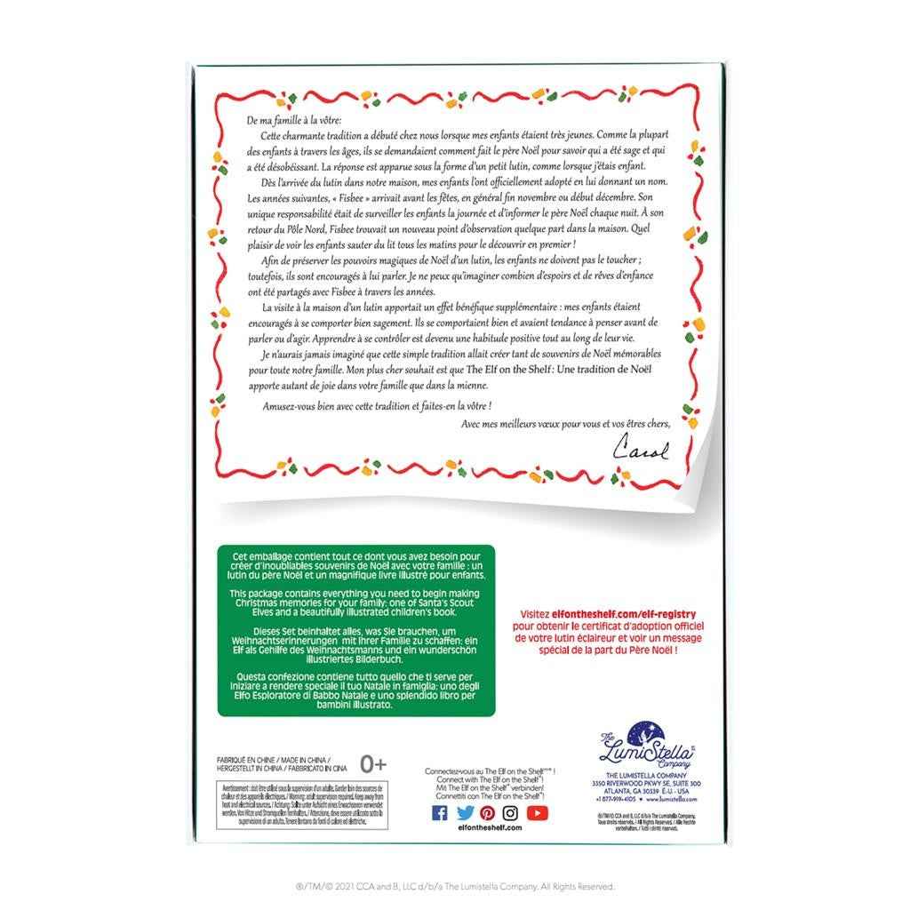 The Elf On The Shelf | French-Language Boy Gift Set