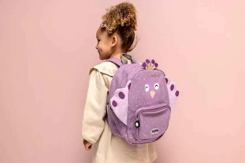 Trixie | Rugzak Mrs Peacock 31x23x13cm