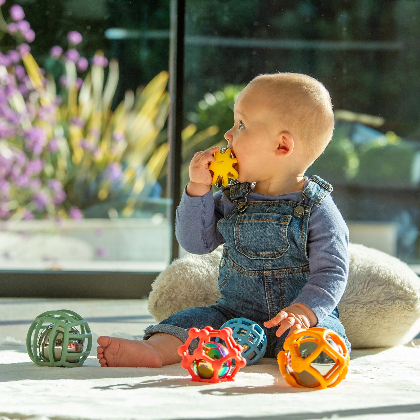 Tickit | Silisoft Flexibele Ballen Regenboog Kleuren