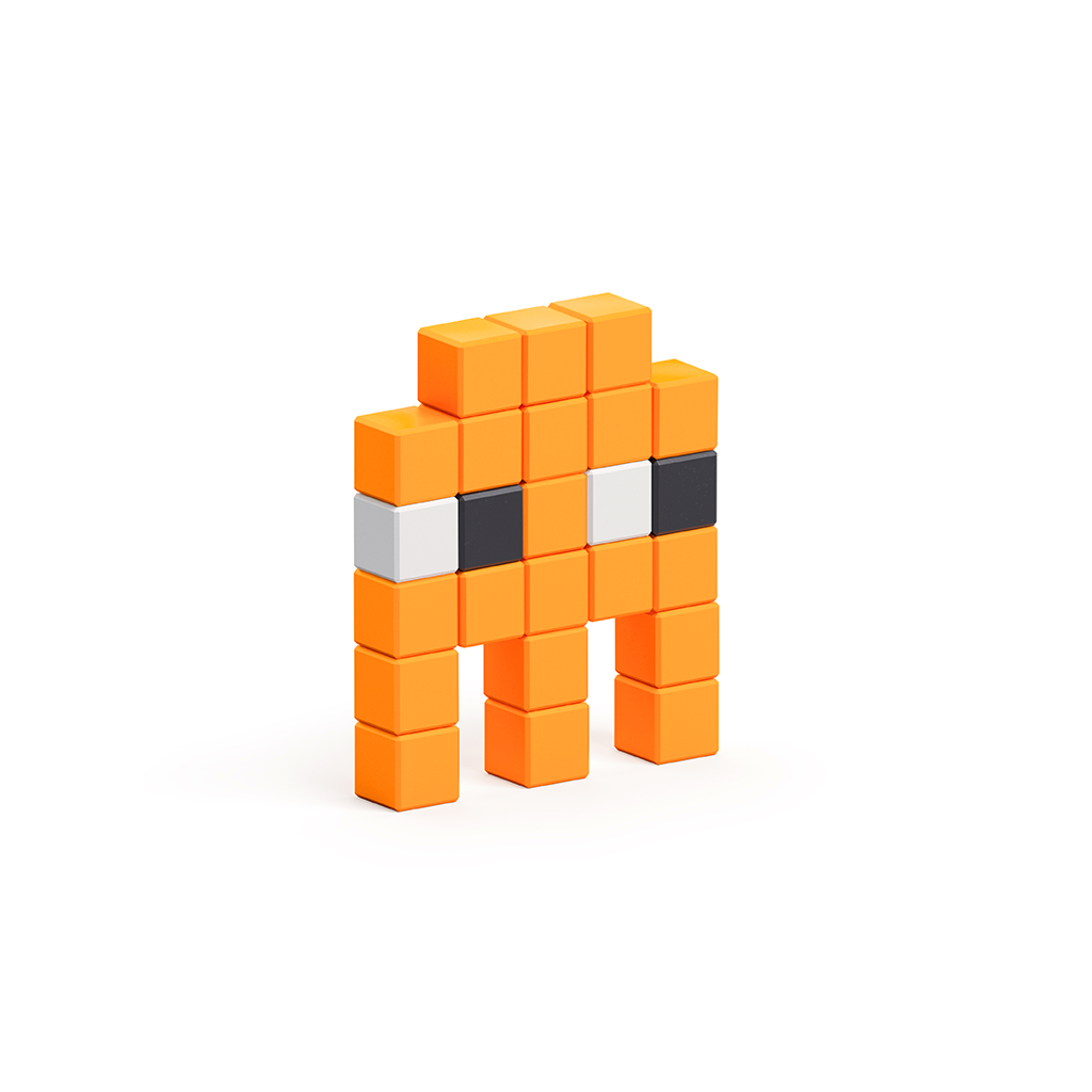 Pixio | Magnetische Blokken Story Series Mini Monsters Ghost 24 Stuks