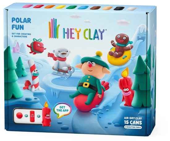Hey Clay | Boetseerklei Polar Fun