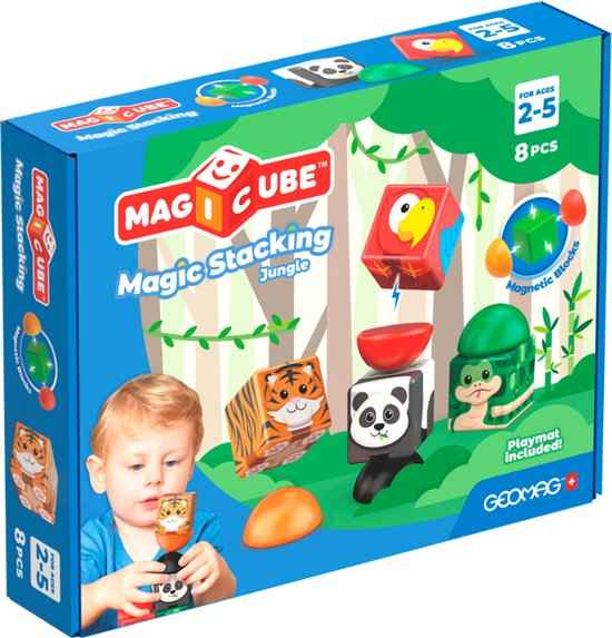 Geomag | Magicube Blocks Stacking Jungle 8