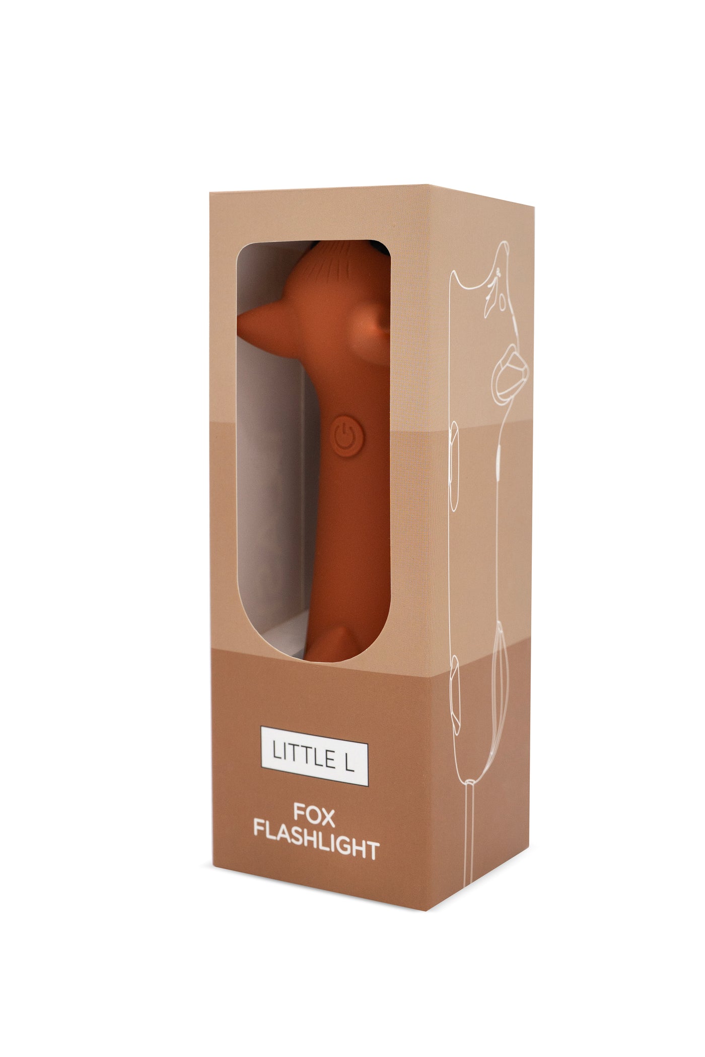 Little L | Siliconen zaklamp Vos