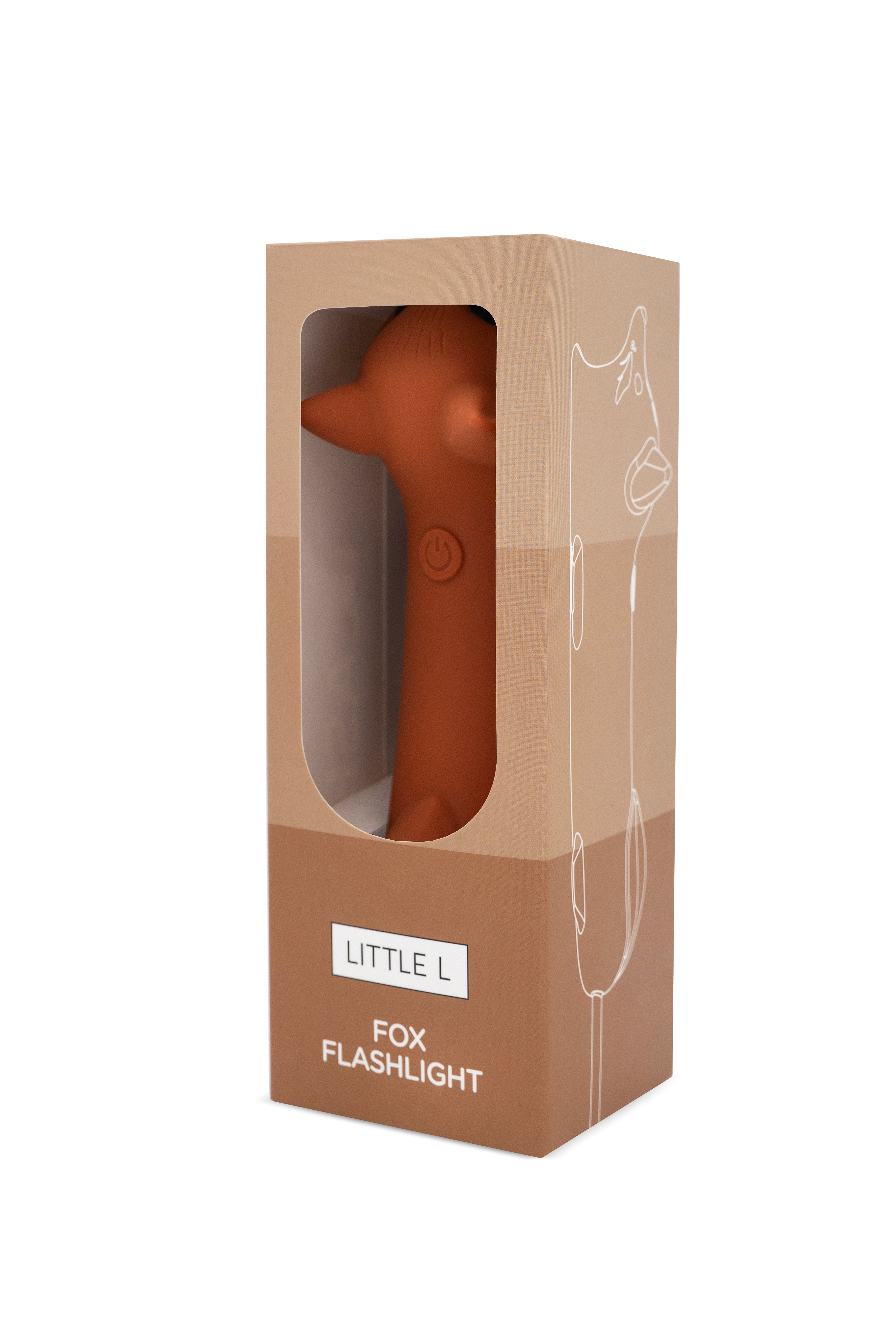Little L | Siliconen zaklamp Vos