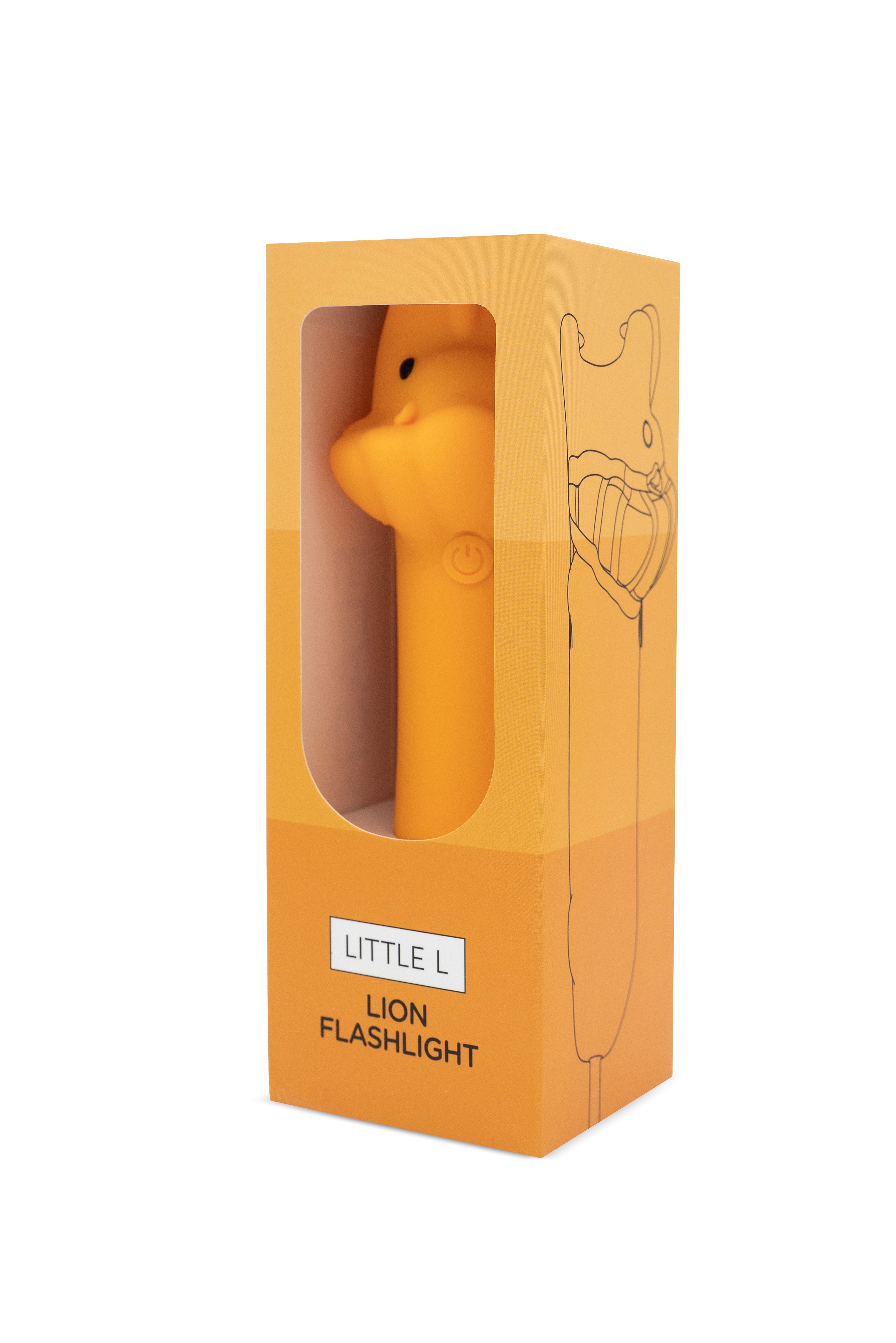 Little L |  Siliconen zaklamp Leeuw
