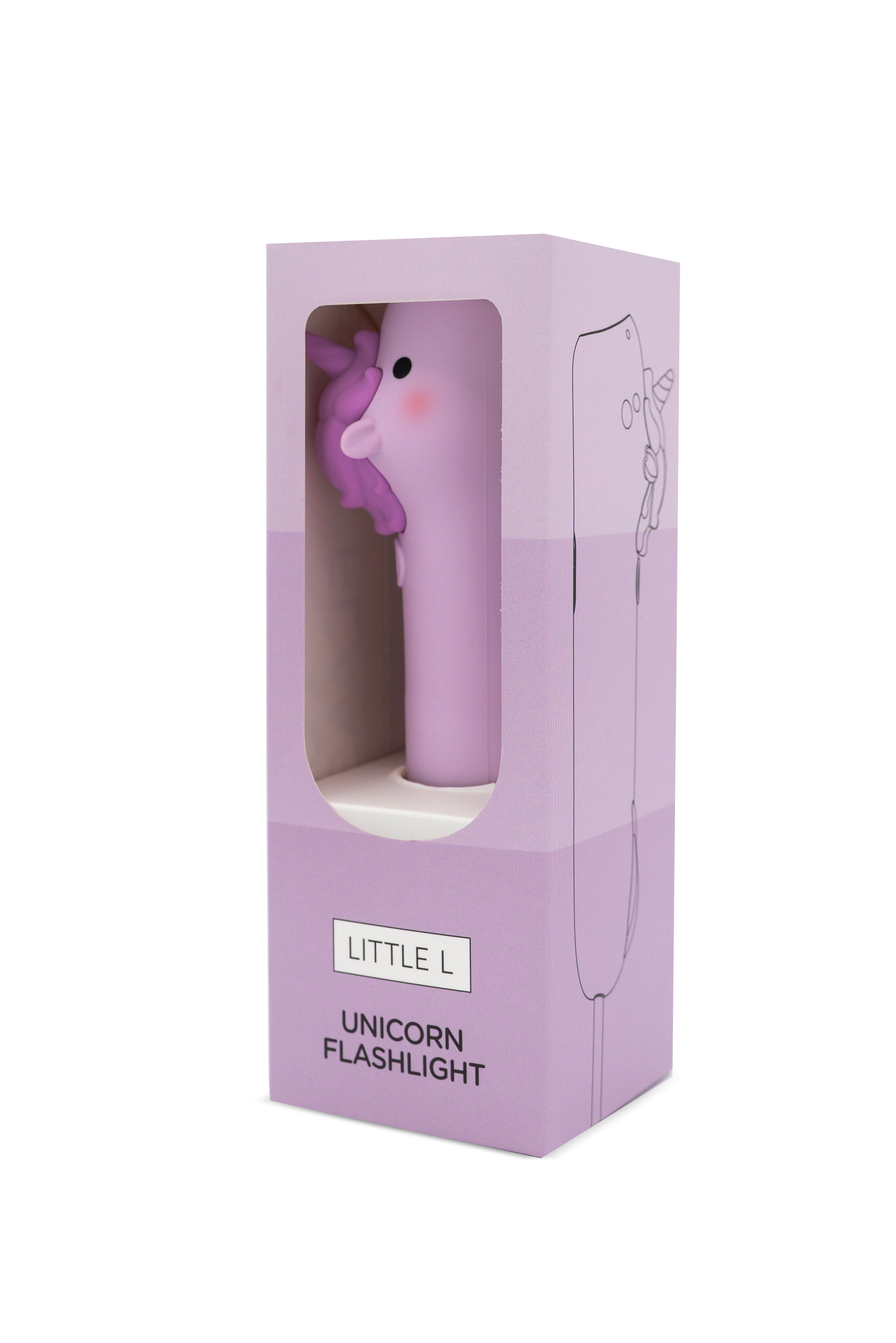Little L |  Siliconen zaklamp Eenhoorn