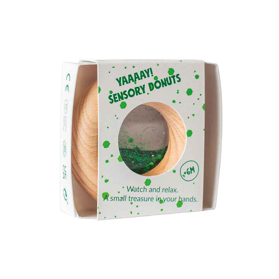 Petit Boum | Sensorische Donut – Groen