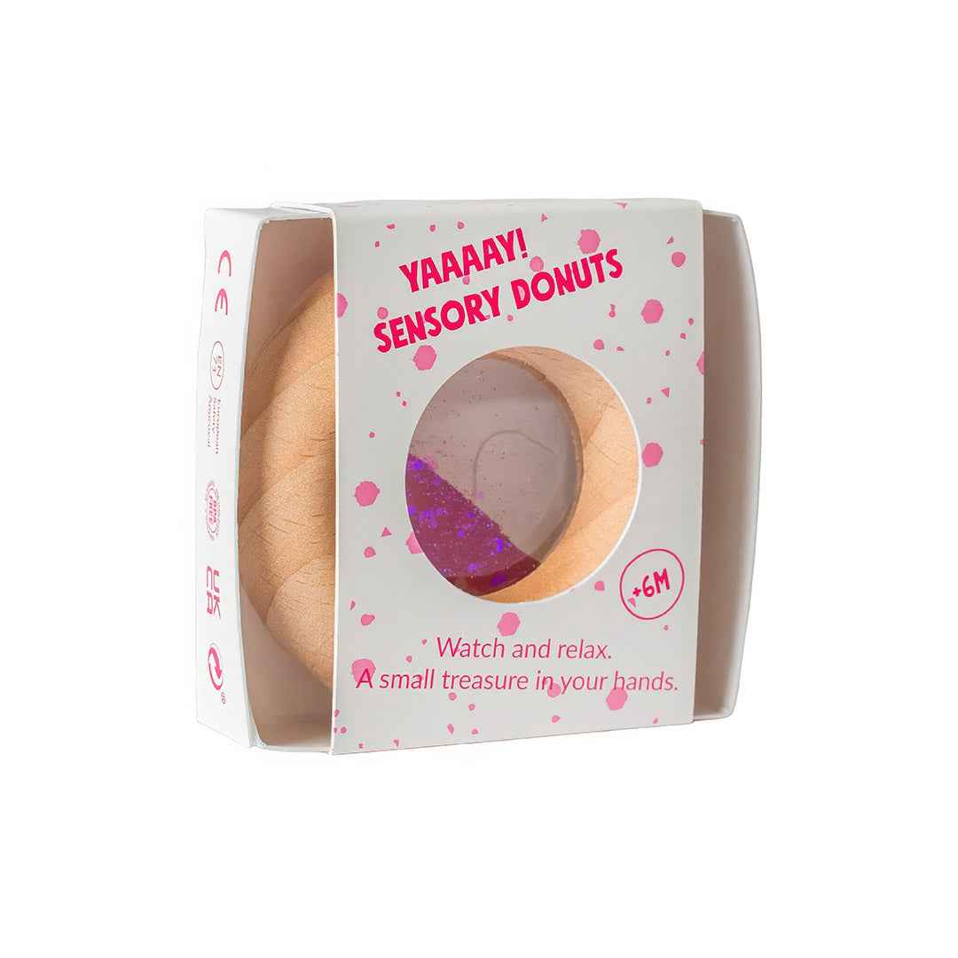 Petit Boum |  Sensorische Donut – Roze