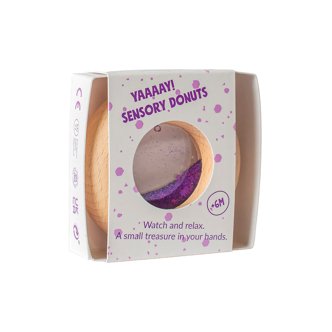 Petit Boum  | Sensorische Donut – Paars