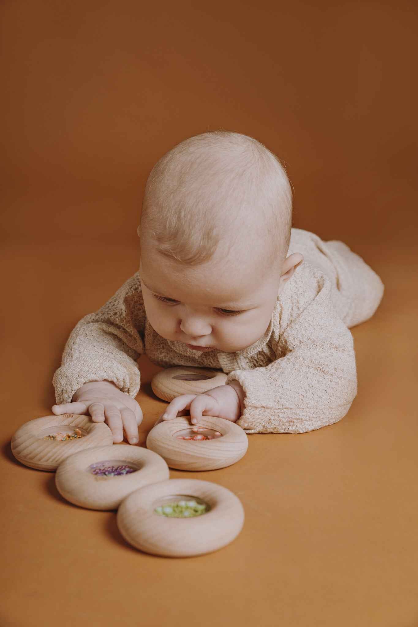 Petit Boum | Sensorische Donut Kiwiâ€™s