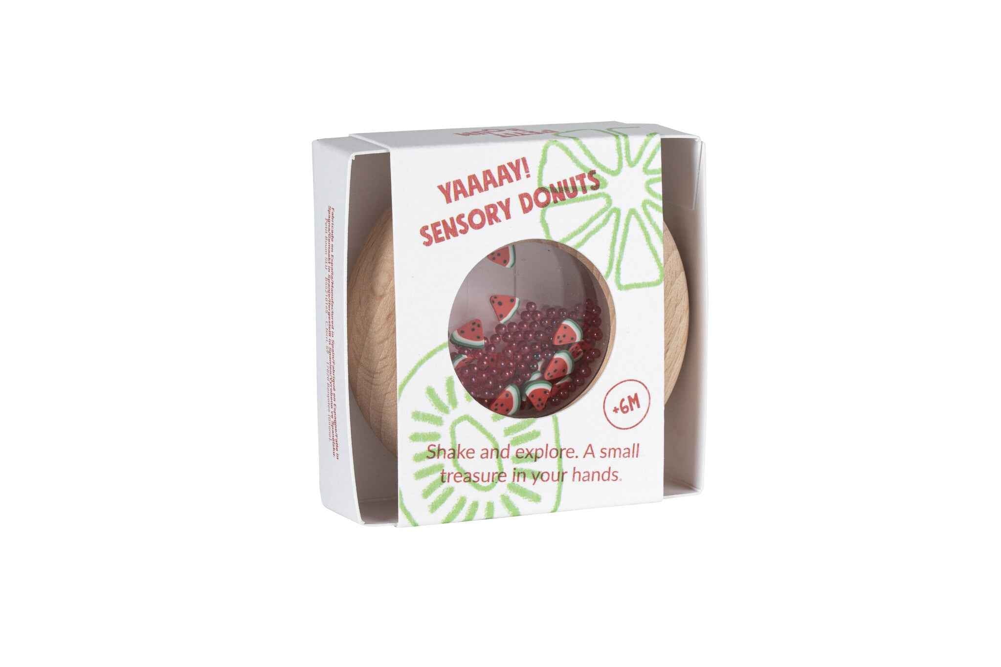 Petit Boum | Sensory Donut Watermeloen